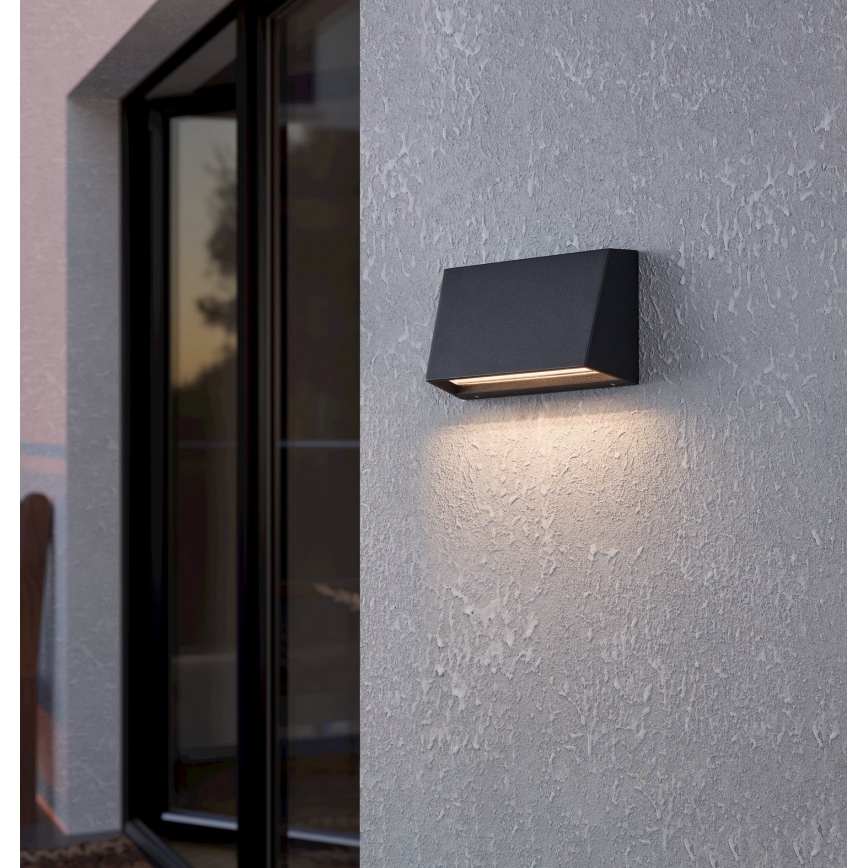 Eglo - Iluminação de parede exterior LED LED/9,5W/230V IP65