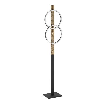 Eglo - Candeeiro de chão LED 2xLED/12W/230V 3000K castanho/preto