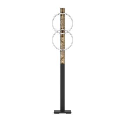 Eglo - Candeeiro de chão LED 2xLED/12W/230V 3000K castanho/preto