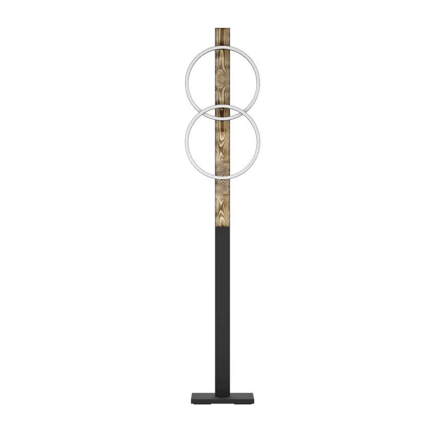 Eglo - Candeeiro de chão LED 2xLED/12W/230V 3000K castanho/preto