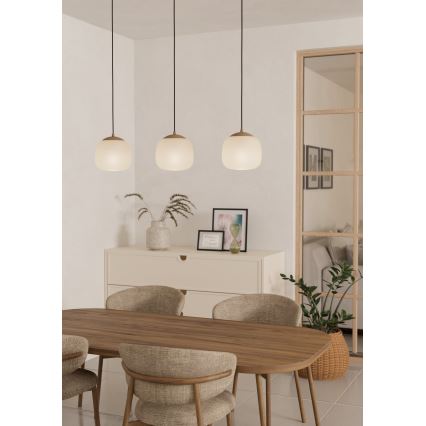Eglo - Candelabro suspenso 3xE27/40W/230V