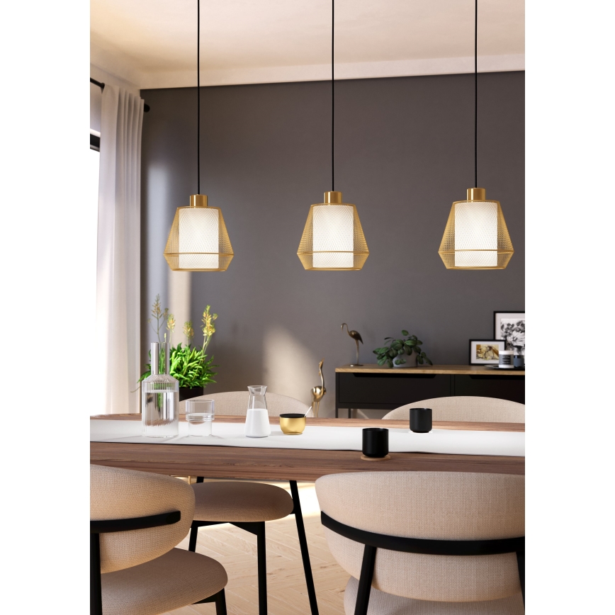 Eglo - Candeeiro suspenso 3xE27/40W/230V