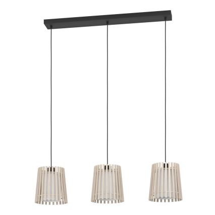 Eglo - Candelabro suspenso 3xE27/25W/230V