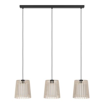 Eglo - Candelabro suspenso 3xE27/25W/230V
