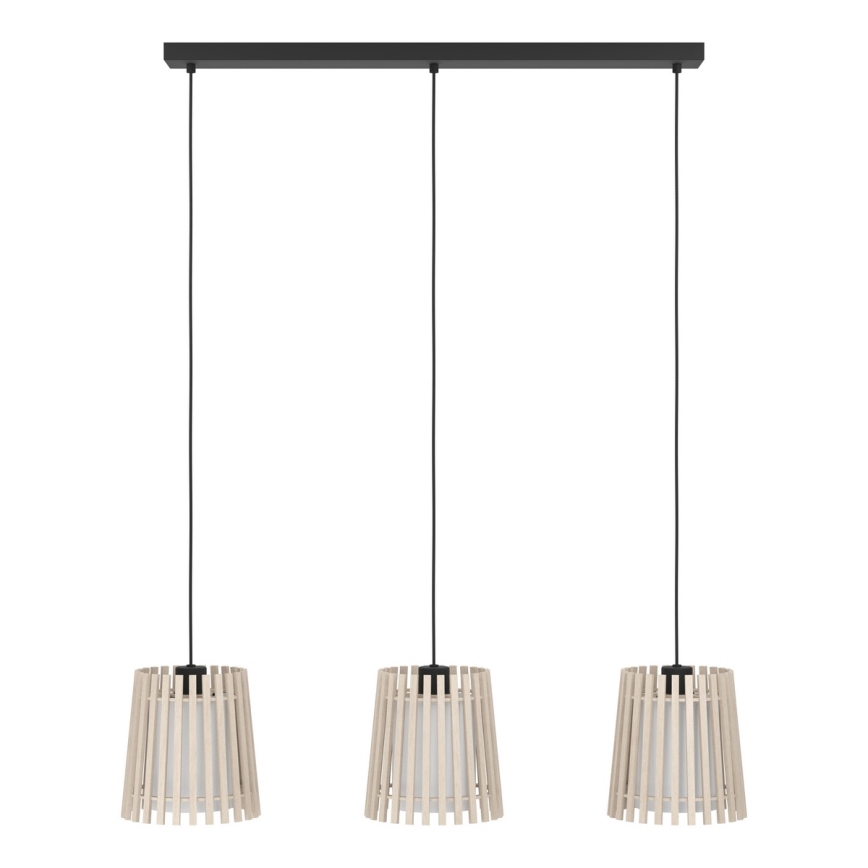 Eglo - Candelabro suspenso 3xE27/25W/230V