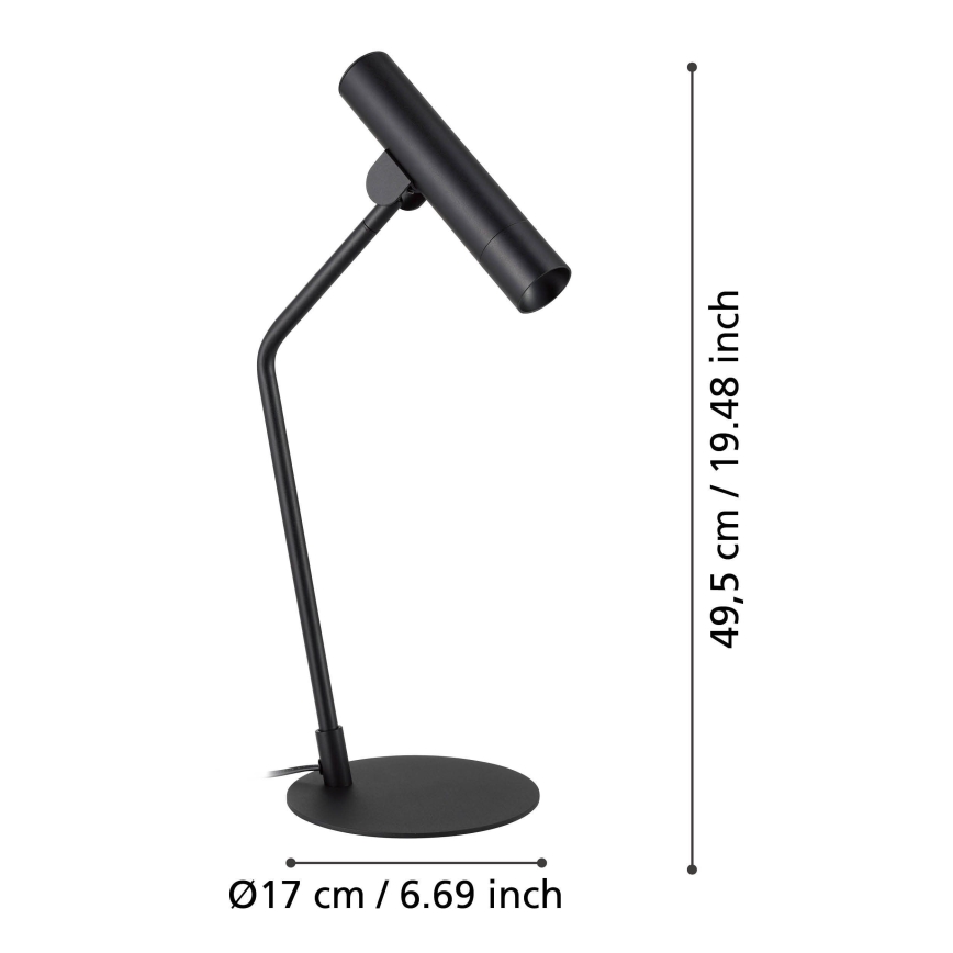 Eglo - Candeeiro de mesa LED LED/5W/230V