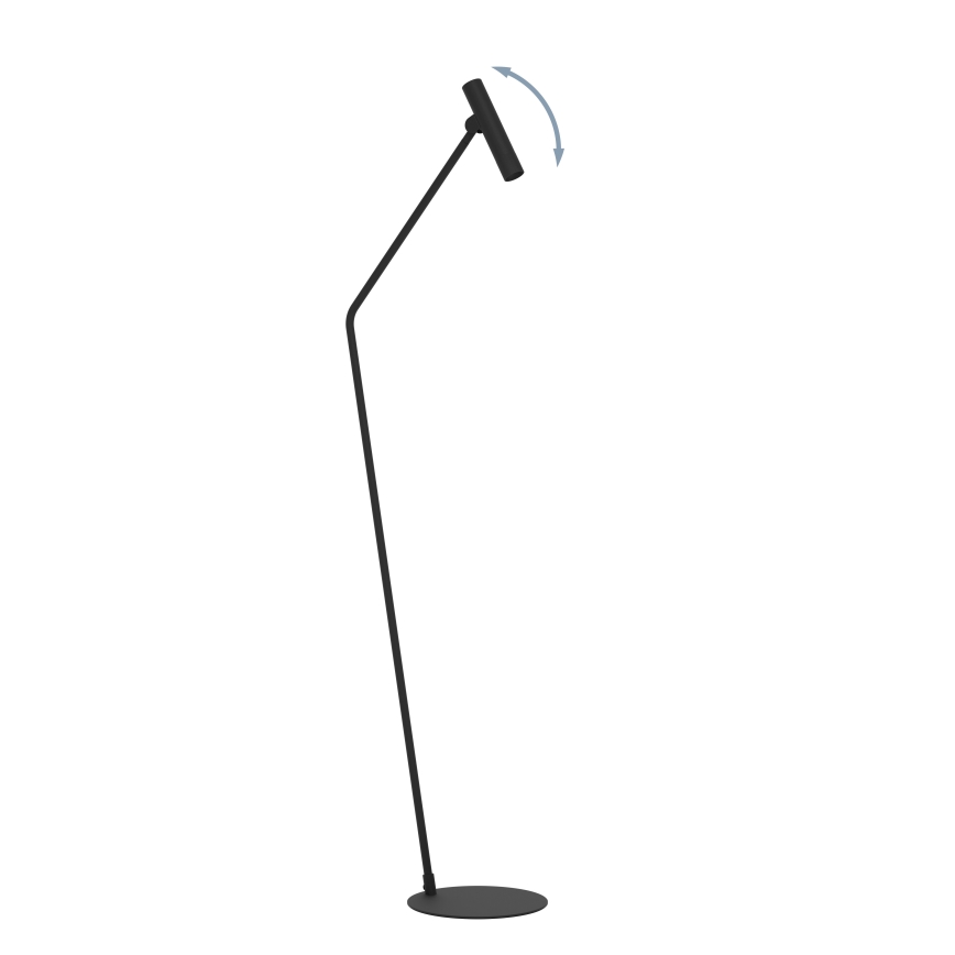 Eglo - Candeeiro de chão LED LED/5W/230V 3000K preto