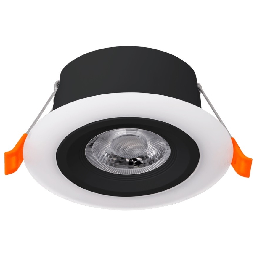 Eglo - CONJUNTO 3x Foco de encastrar LED 3xLED/4,8W/230V preto