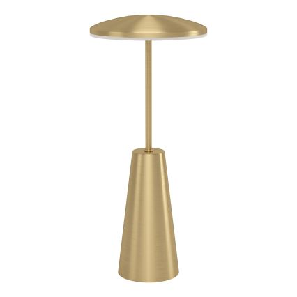 Eglo - LED Regulação táctil exterior candeeiro LED/2,8W/5V 2400K/3000K/4000K 5200 mAh IP54 dourado
