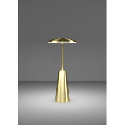 Eglo - LED Regulação táctil exterior candeeiro LED/2,8W/5V 2400K/3000K/4000K 5200 mAh IP54 dourado
