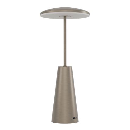 Eglo - Candeeiro de exterior LED tátil com regulação LED/2,8W/5V 2400K/3000K/4000K 5200 mAh IP54 bege