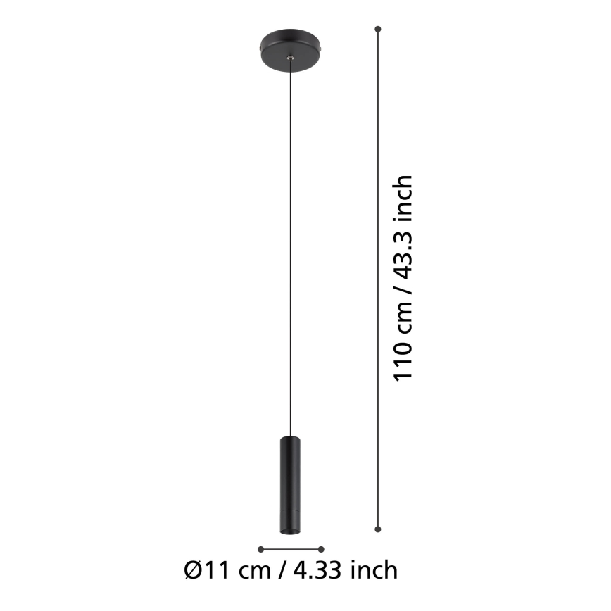 Eglo - Candelabro suspenso LED LED/5W/230V