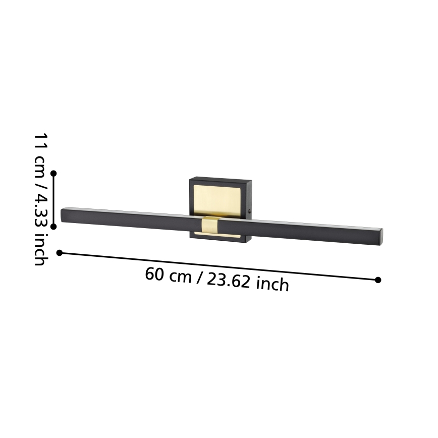 Eglo - Iluminação de parede de casa de banho LED LED/11W/230V IP44