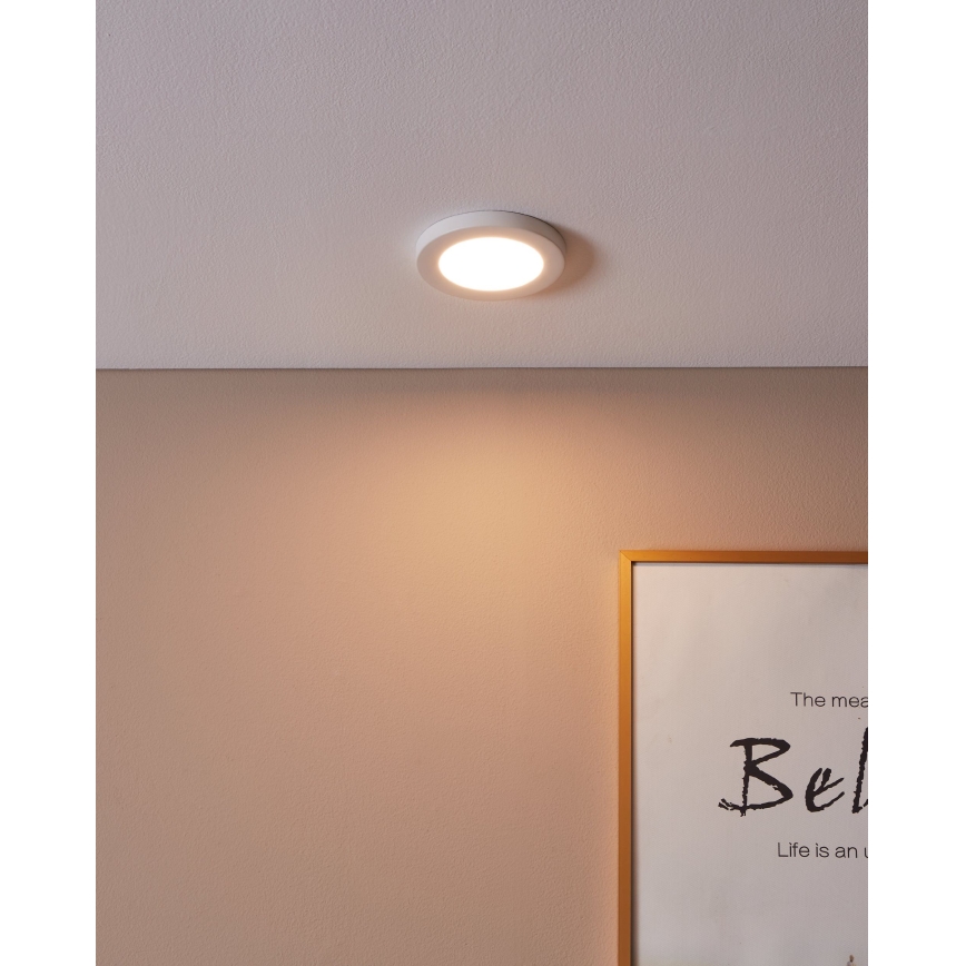 Eglo - Foco de encastrar LED LED/5,5W/230V 3000K branco