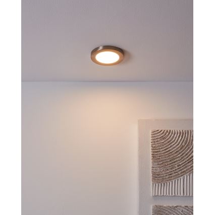 Eglo - Foco de encastrar LED LED/5,5W/230V 3000K cromado mate