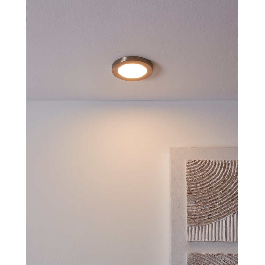 Eglo - Foco de encastrar LED LED/5,5W/230V 3000K cromado mate