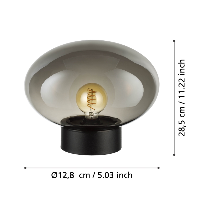 Eglo - Candeeiro de mesa 1xE27/40W/230V 27 cm