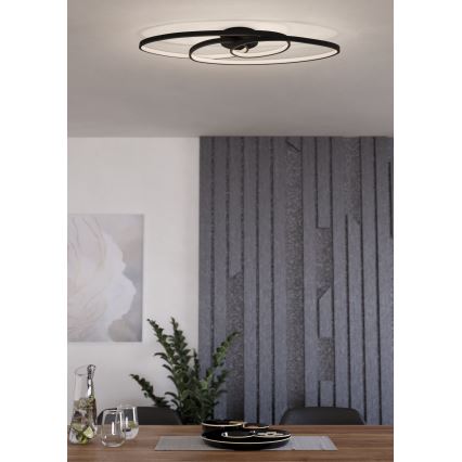 Eglo - Iluminação de teto LED com regulação LED/38W/230V