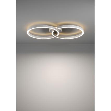 Eglo 900954 - Iluminação de teto LED RGBW com regulação LED/19,5W/230V 2700-6500K branco + controlo remoto