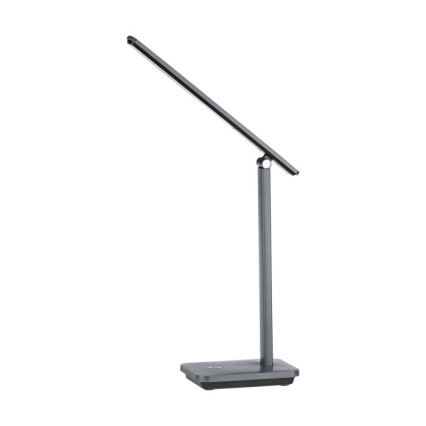 Eglo - LED Candeeiro de mesa recarregável com regulação LED/3,6W/5V 1800mAh cinzento