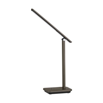 Eglo - LED Candeeiro de mesa recarregável com regulação LED/3,6W/5V 1800mAh castanho