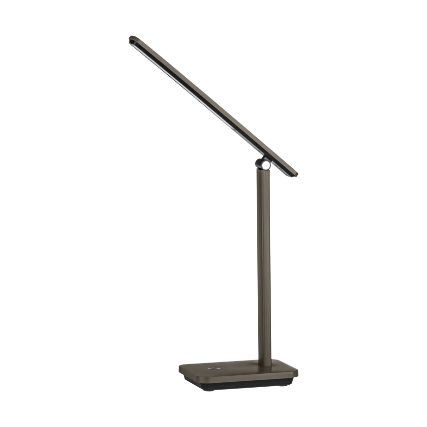 Eglo - LED Candeeiro de mesa recarregável com regulação LED/3,6W/5V 1800mAh castanho