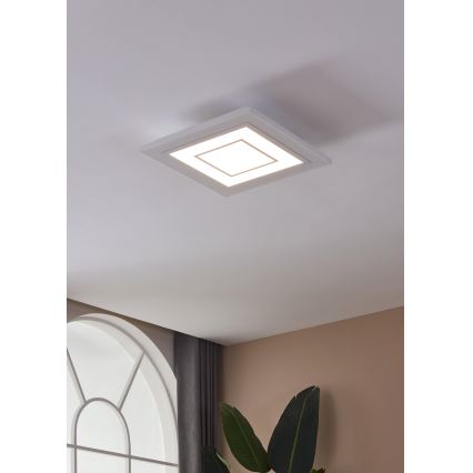 Eglo - Iluminação de teto RGBW com regulação LED/18W/230V 3000-6500K + controlo remoto