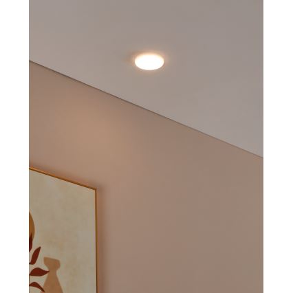 Eglo - Foco de encastrar de casa de banho LED LED/4,5W/230V diâmetro 7,5 cm IP65