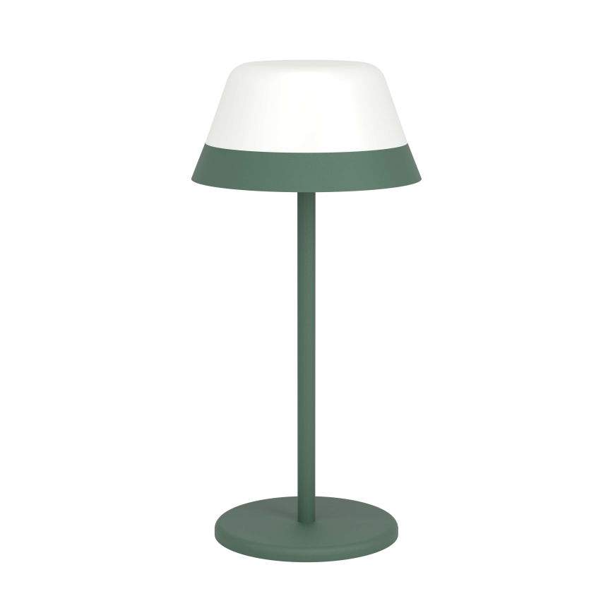 Eglo - Candeeiro de exterior LED RGBW tátil regulável 2em1 LED/1,5W/5V 2600 mAh IP54 verde