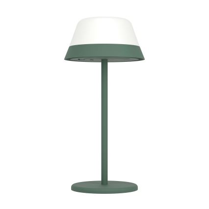 Eglo - Candeeiro de exterior LED RGBW tátil regulável 2em1 LED/1,5W/5V 2600 mAh IP54 verde