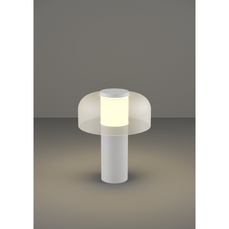 Eglo - Candeeiro de exterior tátil regulável LED/2,25W/5V 2400-4000K 5200 mAh IP44 branco