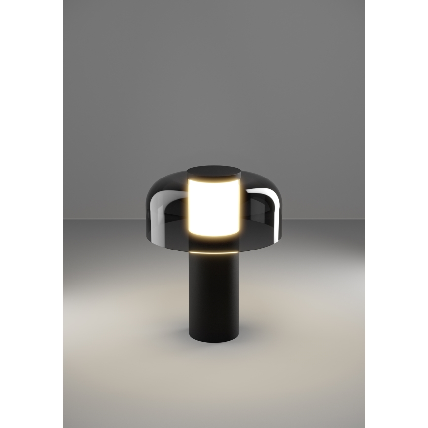 Eglo - Candeeiro de exterior LED tátil regulável LED/2,25W/5V 2400-4000K 5200 mAh IP44 preto