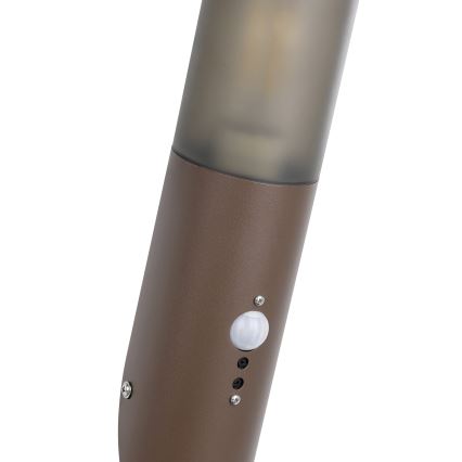 Eglo - Iluminação de parede exterior com sensor 1xE27/15W/230V IP44