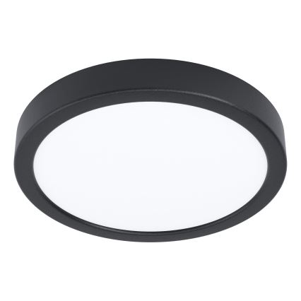 Eglo - Iluminação de teto LED com sensor LED/17W/230V 3000K preto