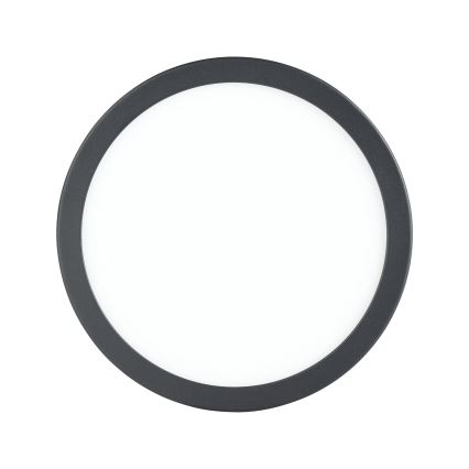 Eglo - Iluminação de teto LED com sensor LED/17W/230V 3000K preto