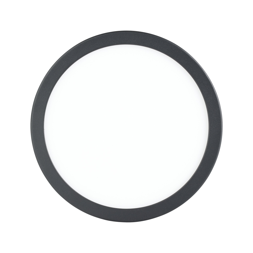 Eglo - Iluminação de teto LED com sensor LED/17W/230V 3000K preto