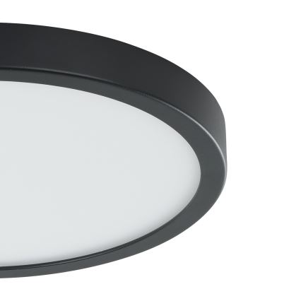 Eglo - Iluminação de teto LED com sensor LED/20,5W/230V 3000K preto