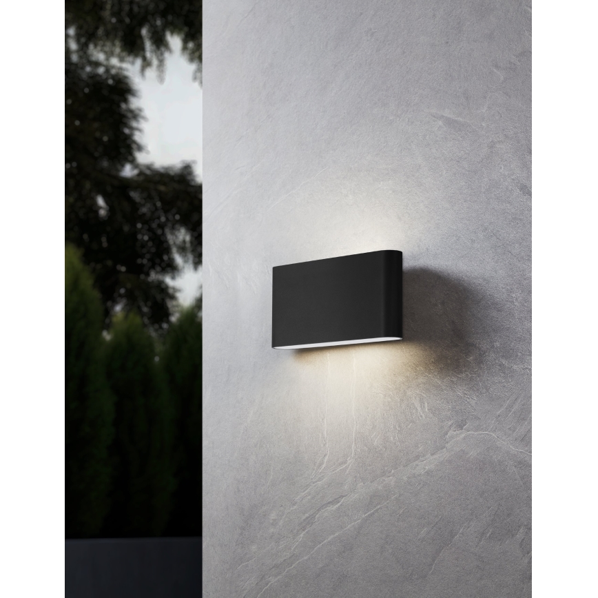 Eglo - Iluminação de parede exterior LED 2xLED/5,8W/230V IP65