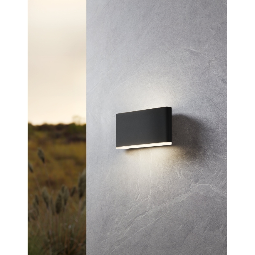 Eglo - Iluminação de parede exterior LED 2xLED/5,8W/230V IP65