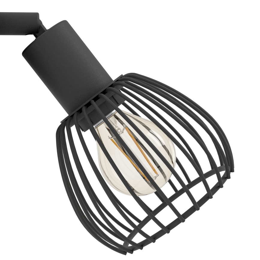 Eglo - Iluminação de parede 1xE14/40W/230V preto