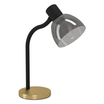 Eglo - Candeeiro de mesa 1xE14/25W/230V dourado/preto