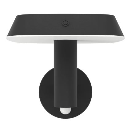 Eglo - Iluminação solar LED com sensor LED/8,5W/3,7V IP44