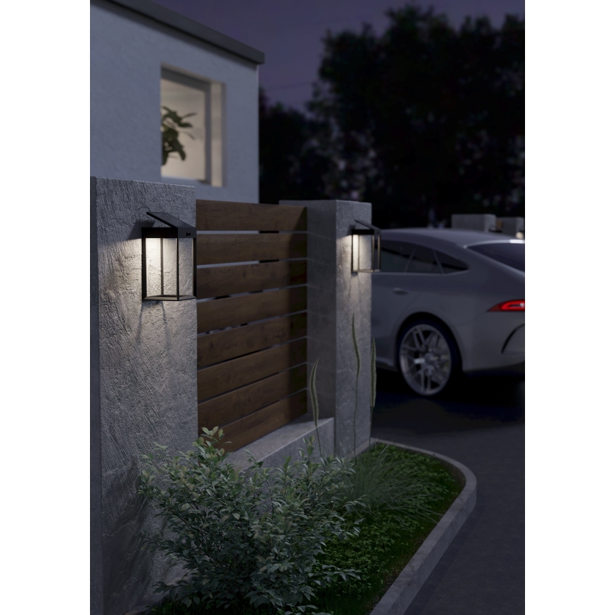 Eglo - Iluminação solar de parede LED com sensor LED/6,5W/3,7V IP44