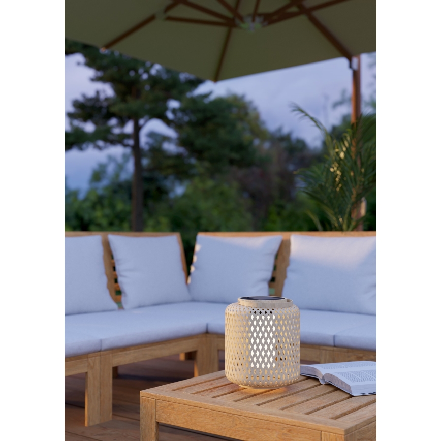 Eglo - Candeeiro de mesa LED solar LED/3,3W/3,7V 1800 mAh IP44