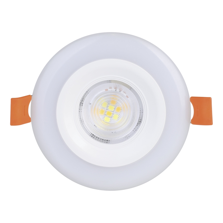 Eglo - CONJUNTO 3x Focos de encastrar LED RGBW para casa de banho com regulação 3xLED/3,8W/230V 2700-6500K IP44 + comando