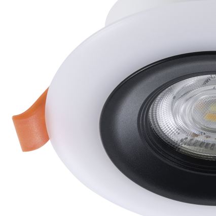 Eglo - CONJUNTO 3x Focos de encastrar LED RGBW para casa de banho com regulação 3xLED/3,8W/230V 2700-6500K IP44 + comando