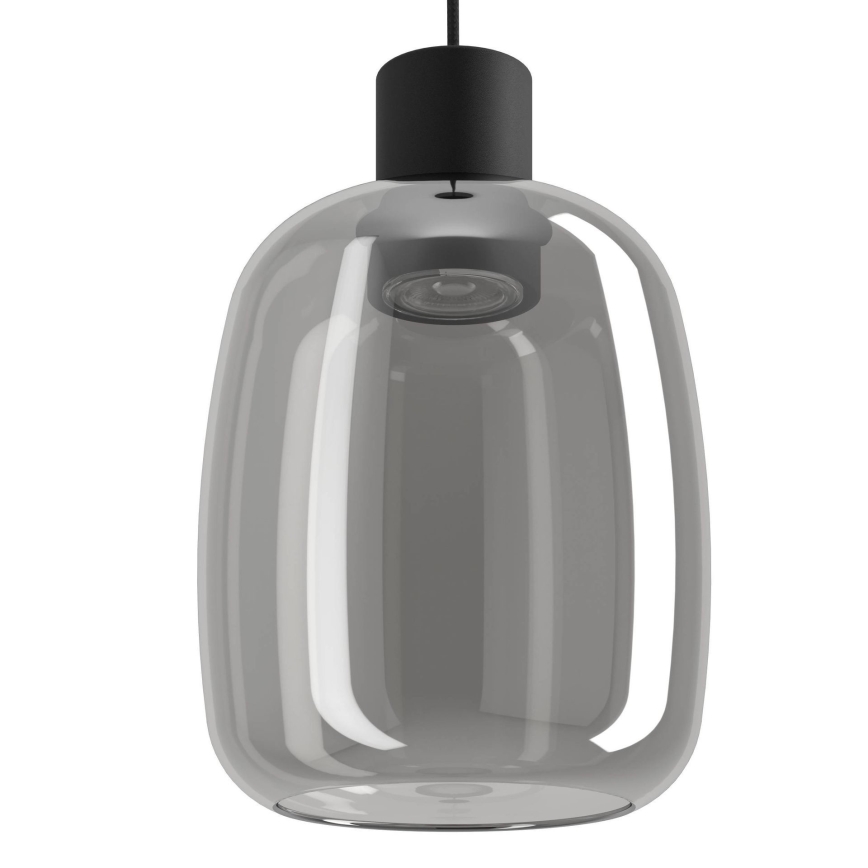 Eglo - Candeeiro suspenso LED RGBW com regulação LED/3,7W/230V 2700-6500K preto ZigBee