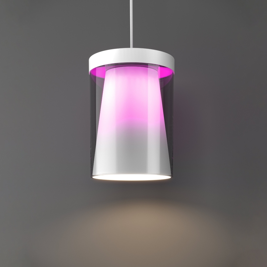 Eglo - Candeeiro suspenso LED RGBW com regulação 3xLED/3,7W/230V 2700-6500K branco ZigBee