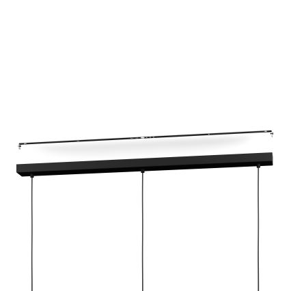 Eglo - LED RGBW Candeeiro suspenso com regulação 3xLED/3,7W/230V 2700-6500K preto