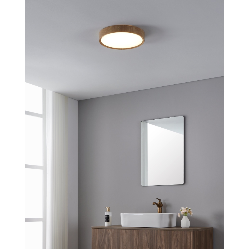 Eglo - Iluminação de teto para casa de banho LED LED/14,6W/230V IP44 bege